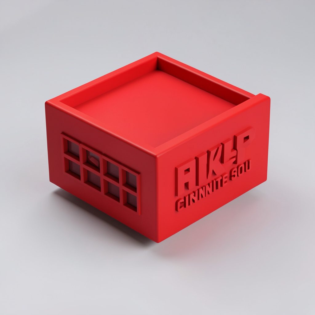 Isometric 3D render of a Free Comic Book Day storefront scene with stacks of comics, warm red-orange signage tones and a friendly community feel